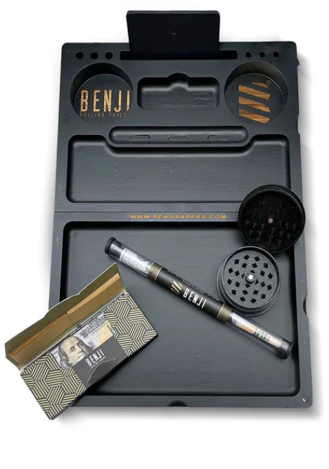 Bankroll Bamboo Rolling Tray Kit