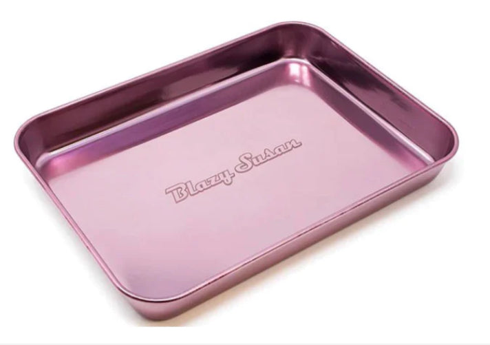 STAINLESS STEEL ROLLING TRAY 7" X 9.25'