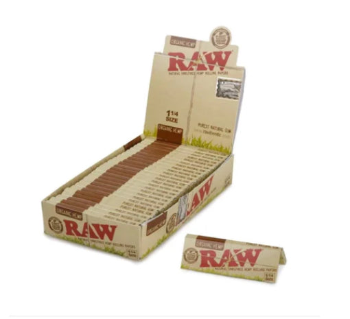 ORGANIC HEMP ROLLING PAPER 1 1/4 OR KING SIZE