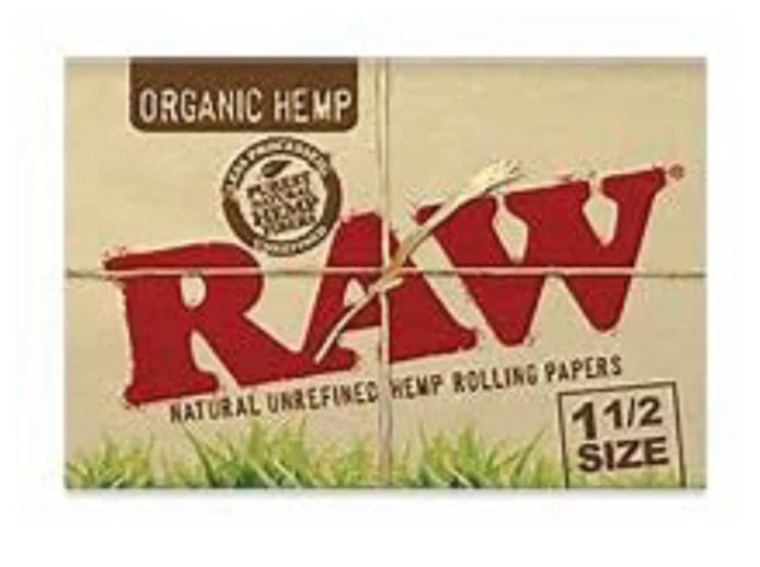 ORGANIC HEMP ROLLING PAPER 1 1/2" SIZE
