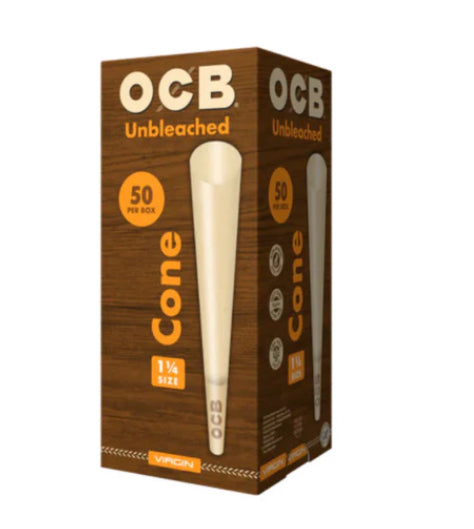 BAMBOO, UNBLEACHED OR ORGANIC CONES 50 PER BOX