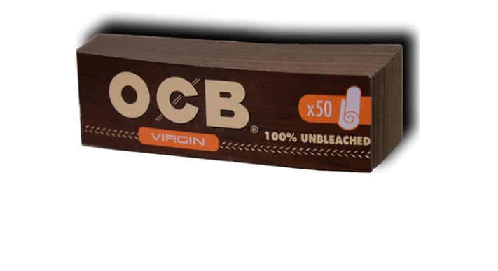 VIRGIN TIPS 100% UNGEBLEICHT 25 X 50