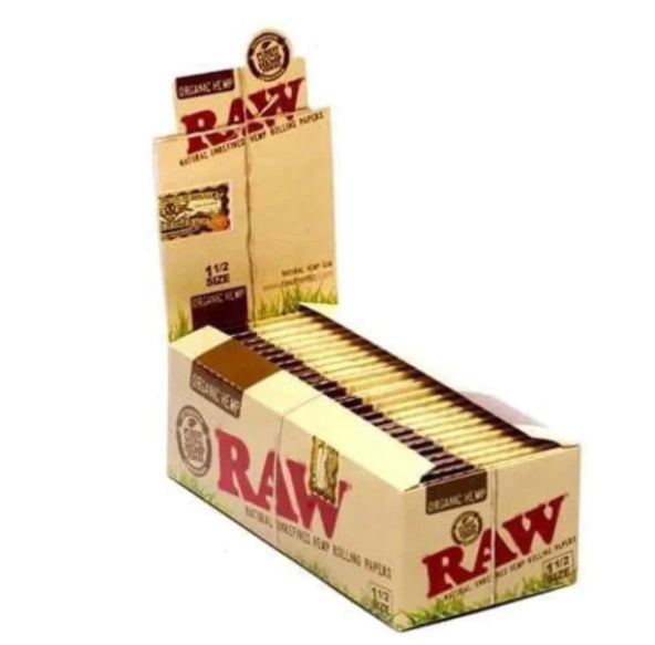 ORGANIC HEMP ROLLING PAPER 1 1/2" SIZE