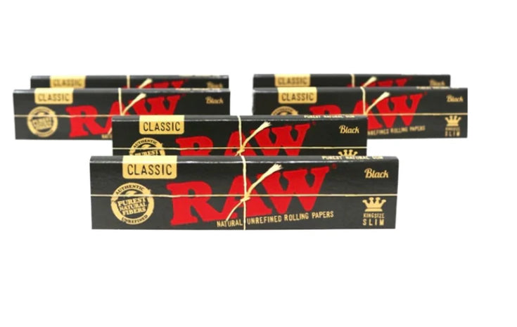 CLASSIC BLACK KING SIZE SLIM NATURAL