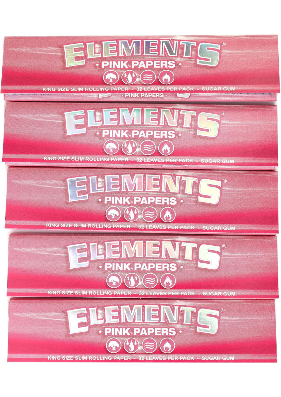 PINK ROLLING PAPERS KING SIZE SLIM