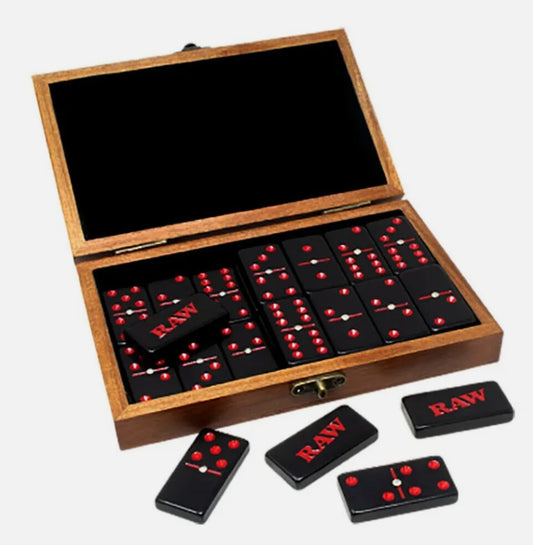 DOMINOES DOUBLE SIX DOMINOES SET OF 28