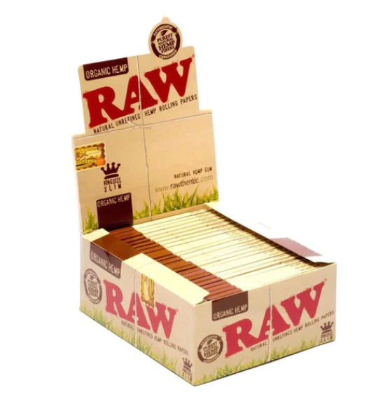ORGANIC HEMP ROLLING PAPER 1 1/4 OR KING SIZE