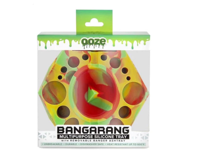 BANGARANG Multipurpose Silicone Tray with Removal Banger Ashtray