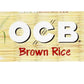 BROWN RICE  ROLLING PAPER 1 1/4 SIZE