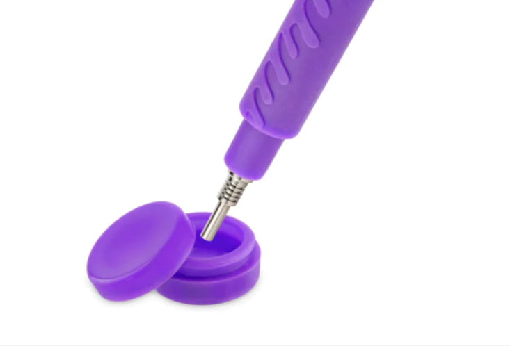 CRANIUM SILICONE GLASS WATER PIPE & NECTAR COLLECTOR 4 IN 1