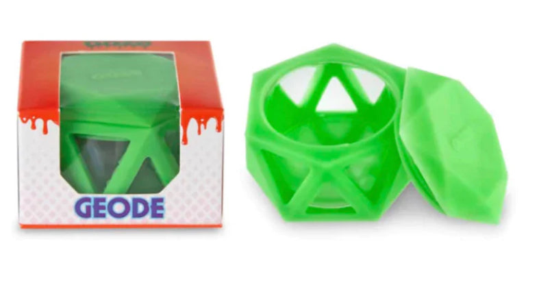 GEODE SILICONE & GLASS CONTAINER