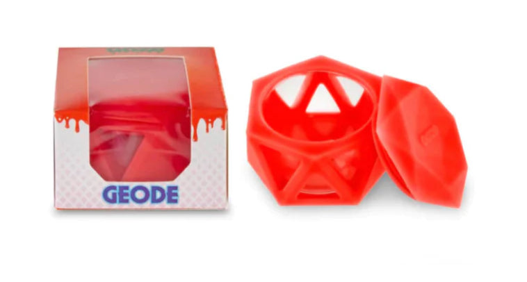 GEODE SILICONE & GLASS CONTAINER