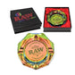 GLASS ASHTRAY DARK SIDE AND RAINBOW GLASS ASHTRAY