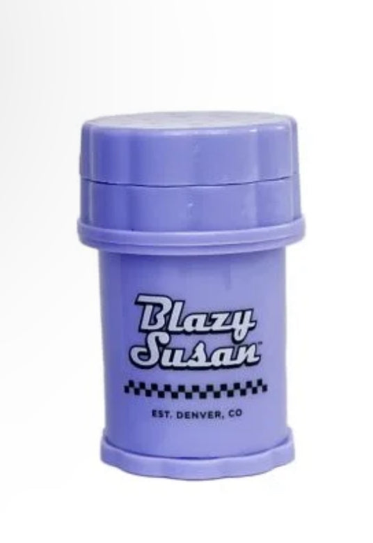 LARGE 4 - PIECE PURPLE HERB SAVER GRINDER