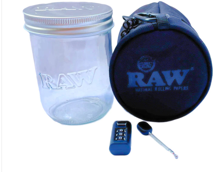 SMELL PROOF COZY & JAR WITH LOCK 16 OZ