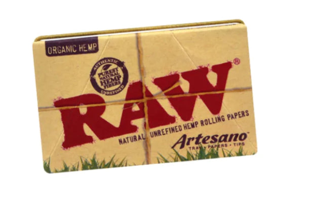 Artesano Organic Hemp Tray Papers + Tips King Size Slim