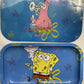 SPONGEBOB METAL TRAY WITH MAGNETIC 3D COVER 7X11'