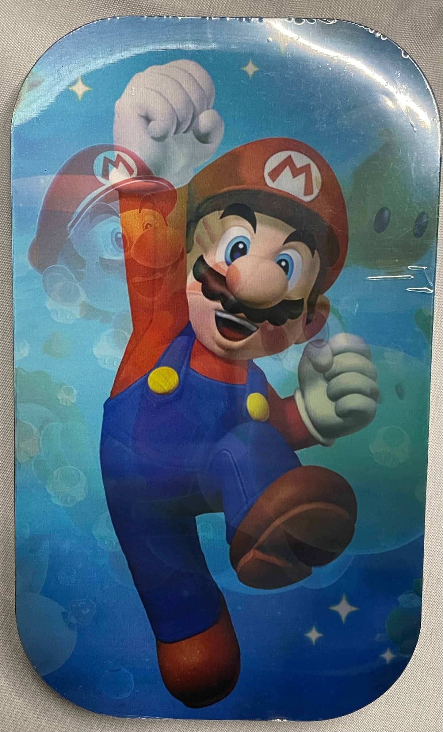 METAL ROLLING TRAY WITH MAGNETIC COVER 3D 7X11'